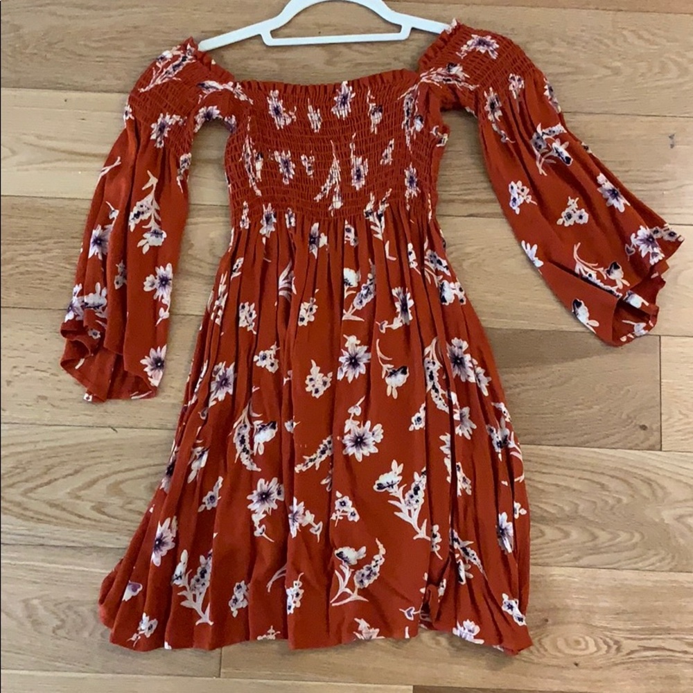 Blue Life Smock Dress